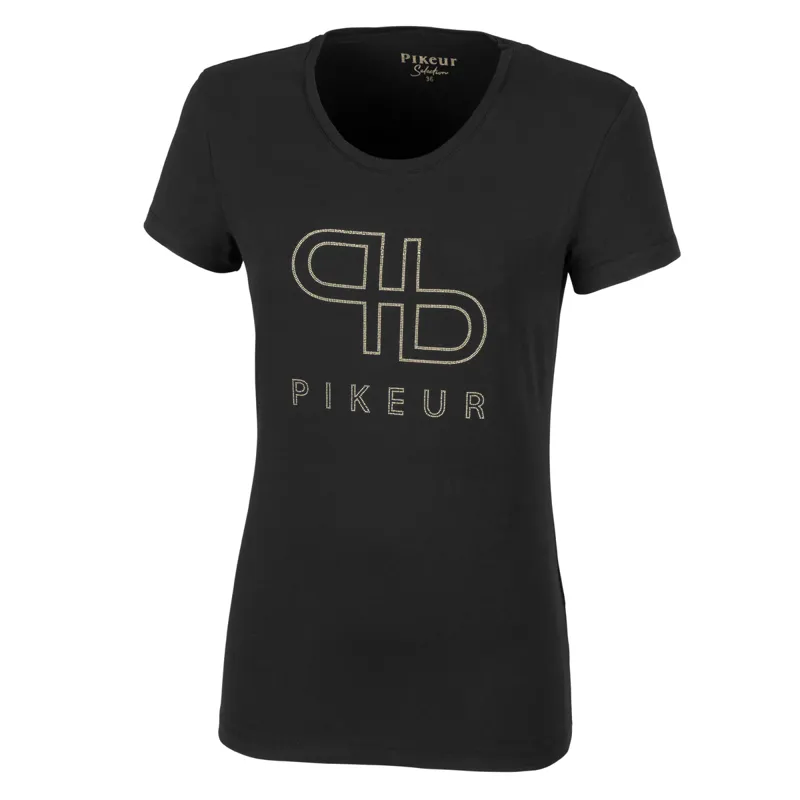 Pikeur Valea Selection Ladies T-Shirt - Caviar